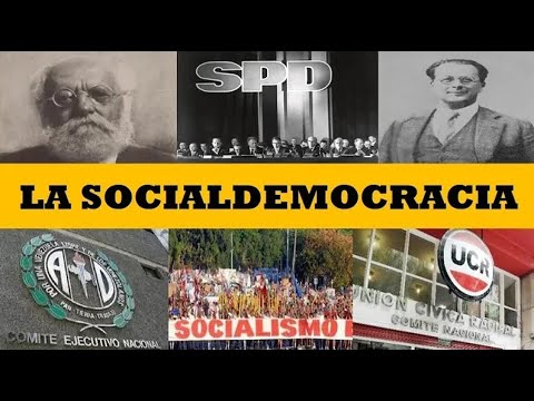 ¿Qué es ser un socialdemócrata?