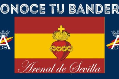 bandera españa sagrado corazón