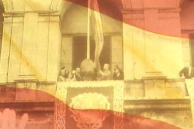 bandera franquista española