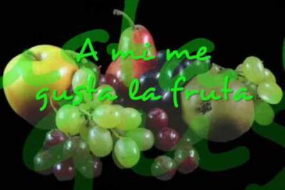 bandera me gusta la fruta