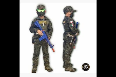 casco militar disfraz
