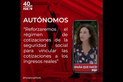 cuota reducida psoe
