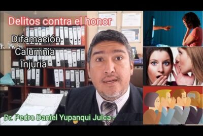 denuncia por injurias