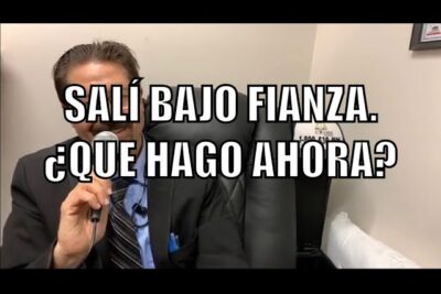 fianza para salir de la carcel