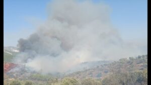 fuego en viznar granada