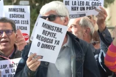 huelga funcionarios justicia hoy