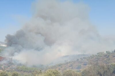 incendio en viznar