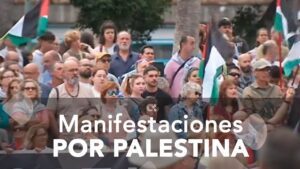 manifestación en tenerife por palestina