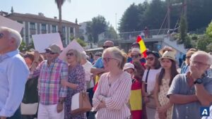 manifestación en vigo contra la amnistía