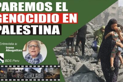 paremos el genocidio en palestina