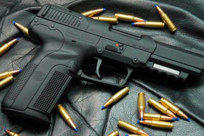 pistolas de policía