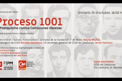 proceso 1001. el franquismo contra comisiones obreras