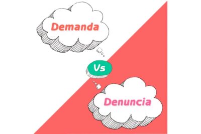 que es peor denuncia o demanda