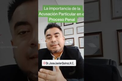 retirarse como acusación particular