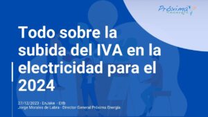 subida iva electricidad